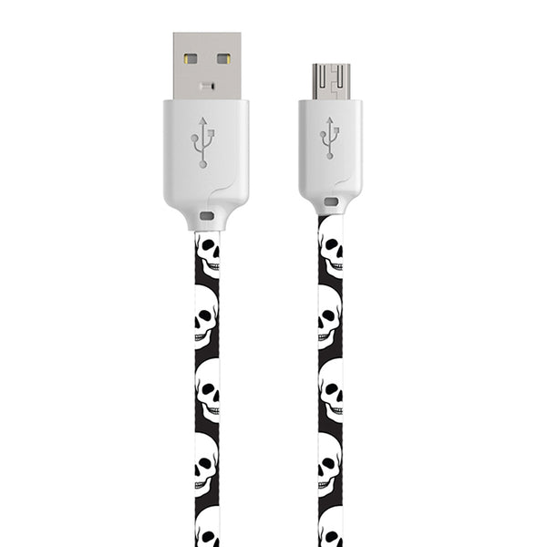 Câble tressé Cyan USB-C