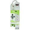 Octa-Energy 6 Outlet Power Strip Surge Protector with 2 USB Ports