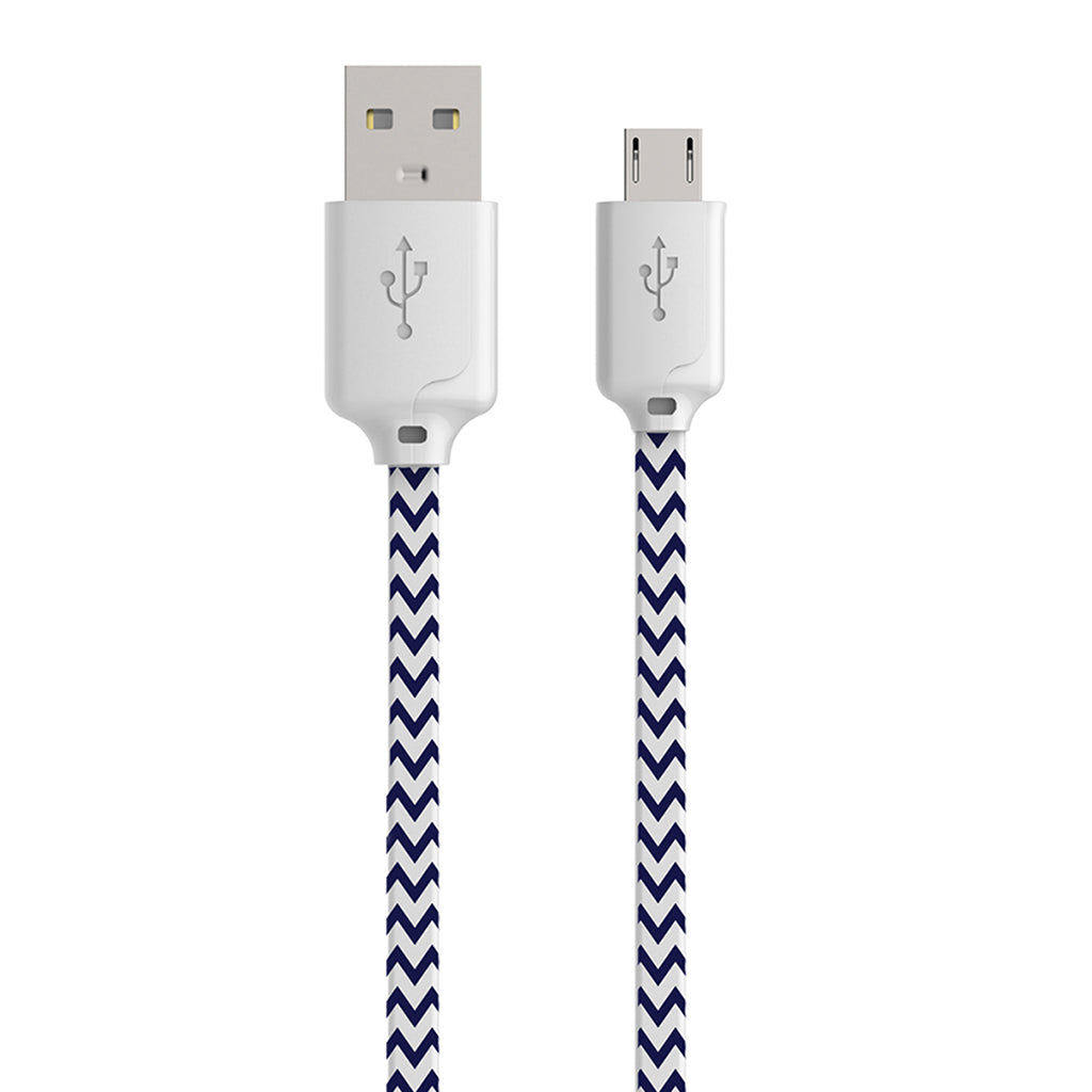 3 Foot Micro-USB Pattern Charge & Sync Cable - TECH N' COLOR