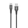 Extended USB-IF Certified 6 Foot Type-C™ to USB Type-A Braided Charge & Sync Cable