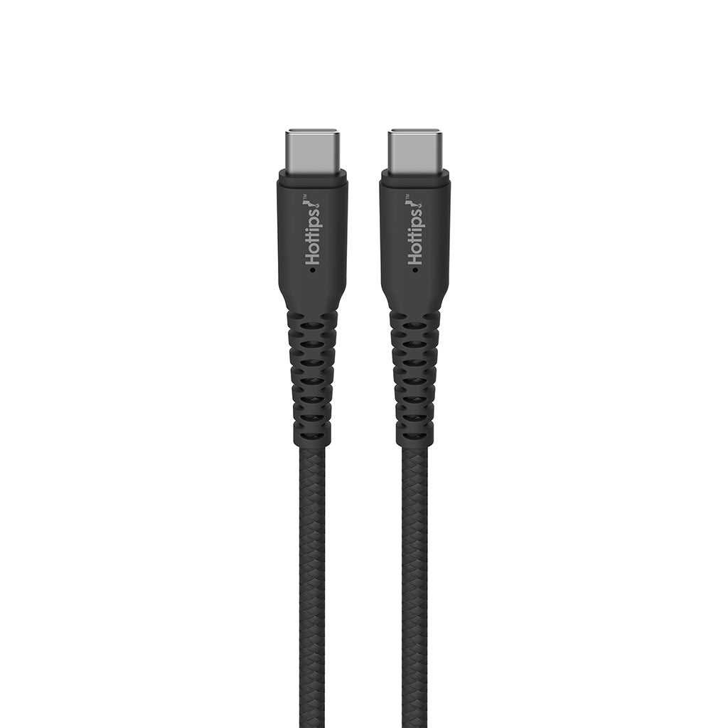 6 Foot Type-C™ to Type-C™ Charge & Sync Cable - Power Delivery Enabled USB-IF Certified