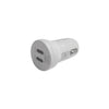 20 Watt Power Delivery Car Charger - Dual Type C Ports