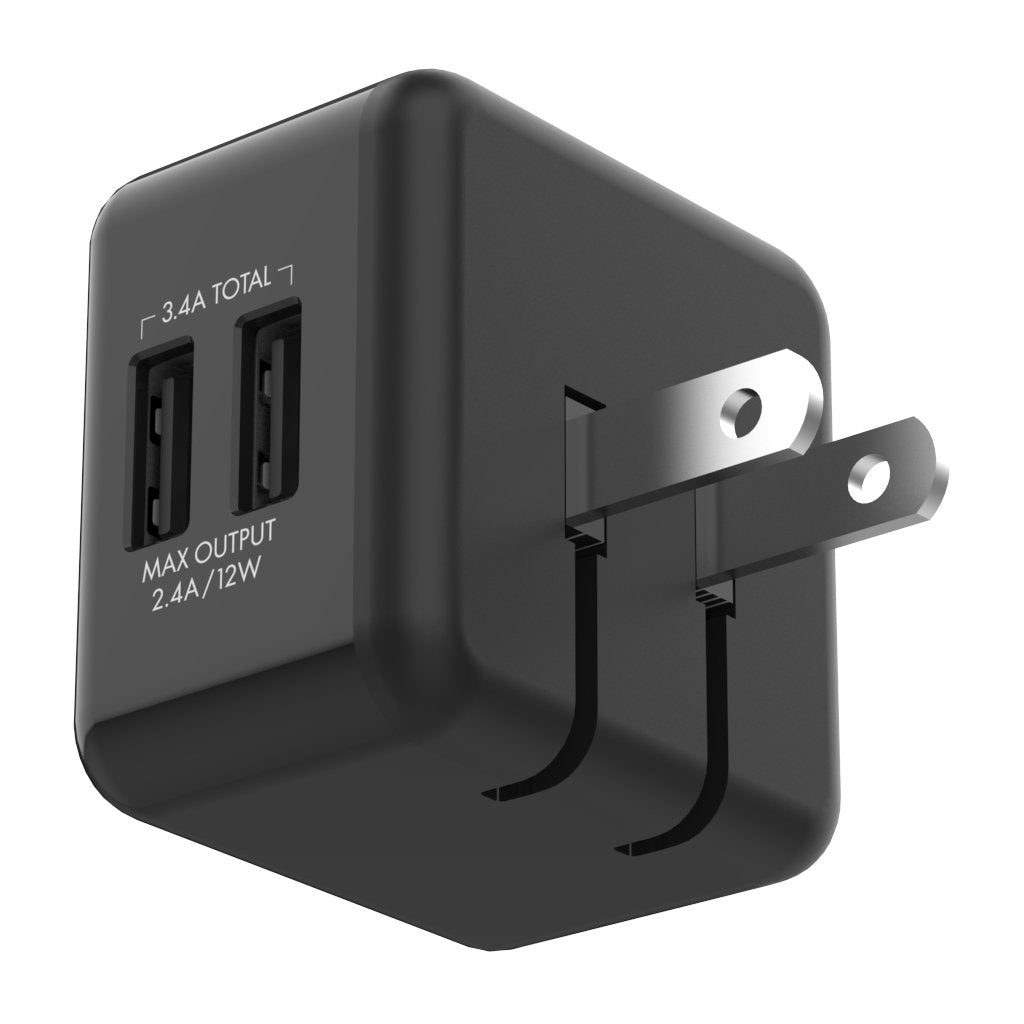 Accelerate 3.4A Dual USB Wall Charger – Hottips!