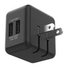 Accelerate 3.4A Dual USB Wall Charger
